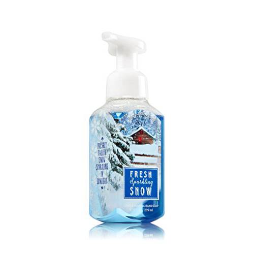 Bath & Body Works Fresh Sparkling Snow Gentle Foaming Hand Soap 8.75 Fl Oz - Triclosan Free