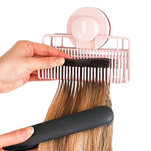 Evercaddy by Everlong, Portable Holding Caddy that Stores Washes Styles and Secures 100% Human Hair Extensions - Works for Clip-ins Halos & Wefts