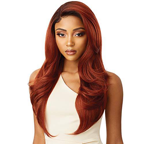 Premium Swiss Lace Front Wig Melted Hairline CATALINA Ear-to-Ear Soft Lace Pre-attached Elastic band (DRFFCHOTR)