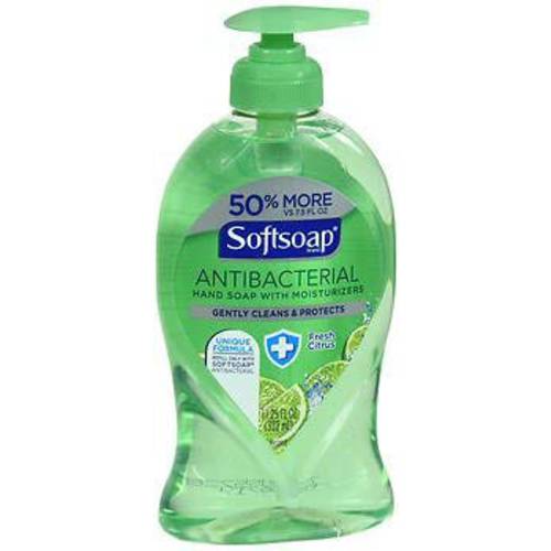 Softsoap Antibacterial Hand Soap With Moisturizers Fresh Citrus - 11.25 oz, Pack of 5