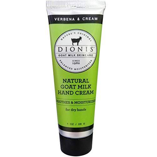 Dionis Goat Milk Verbena and Cream Hand Cream (1 Ounce)