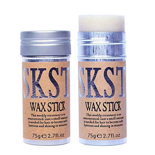 TBACW Broken Hair Wax Stick,2.7Oz Styling Hair Wax Stick Control Hair Slick Non-Greasy for Fly Away & Edge Frizz Hair (1Pcs)