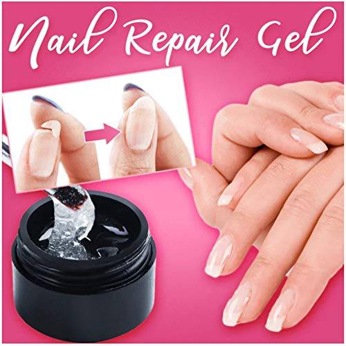 5ml Instant Cracked Nail Repair Gel, Nail Strengthener, Phototherapy Glue, Nail Recovery for Restore Weak Nails, Broken Nail, Damaged Nails - Instantly Fill in and Fix Nail Cracks Flawlessly (1pc)