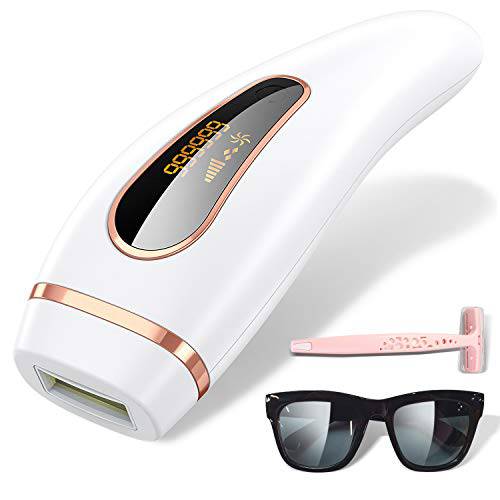 IPL Hair Removal, 999,999 Flashes Painless Hair Remover Device for Whole Body Professional Hair Remover Device At-Home for Female