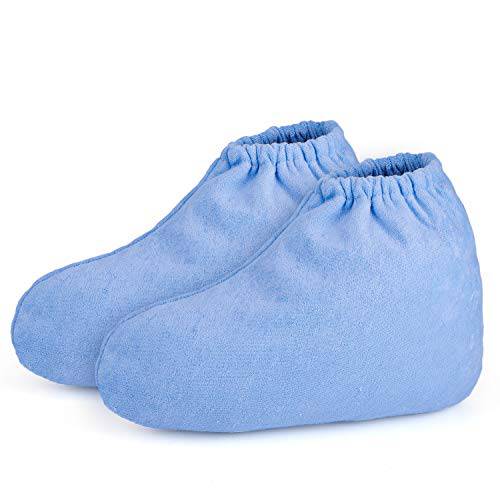 Paraffin Wax Bath Foot Liners, Segbeauty Larger Paraffin Heated SPA Booties, Paraffin Wax Refill Feet Cover Bags for Hot Wax Therapy Thermal Treatment SPA Therabath Wax Warmer Paraffin Wax Machine
