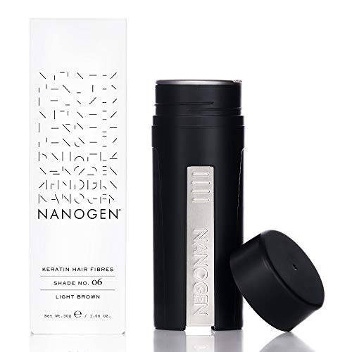 Nanogen Keratin Hair Fibers,, 30-grams, Light Brown