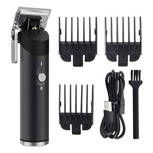 Ufree New Pro Hair Clippers for Men, Cordless Zero Gapped Trimmer, T-Blade Mustache Beard Trimmer, Liners / Edger Clippers for Men, Beard Shaving Kit for Barber