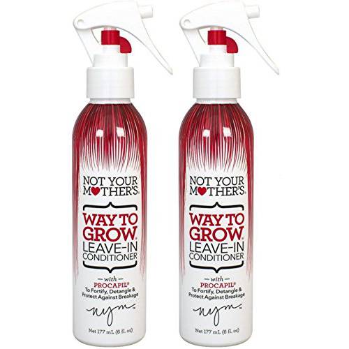 Not Your Mother’s Way to Grow Leave-In Conditioner, pack of 2, 6.0 Fl Oz each