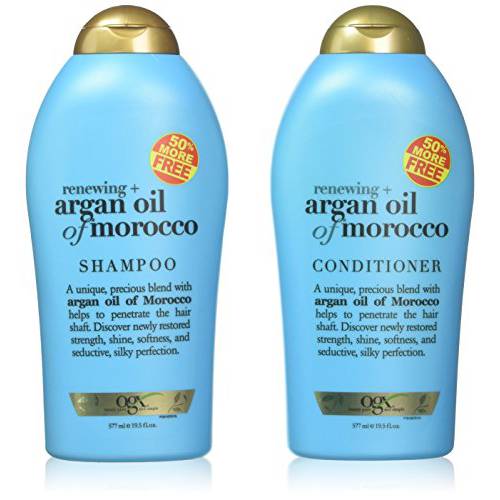 OGX Organix Argan Oil of Morocco Shampoo & Conditioner Set (19.5 Oz Set)
