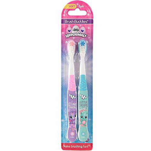Brush Buddies Hatchimal 2 Pack Toothbrush