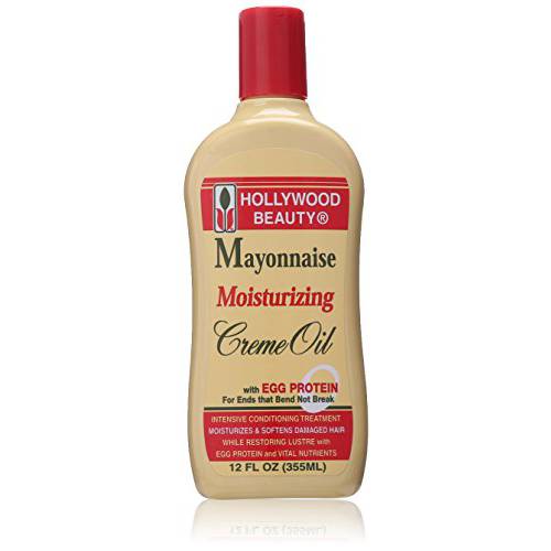 Hollywood Beauty Mayo Cream Moisturizer, 12 Oz
