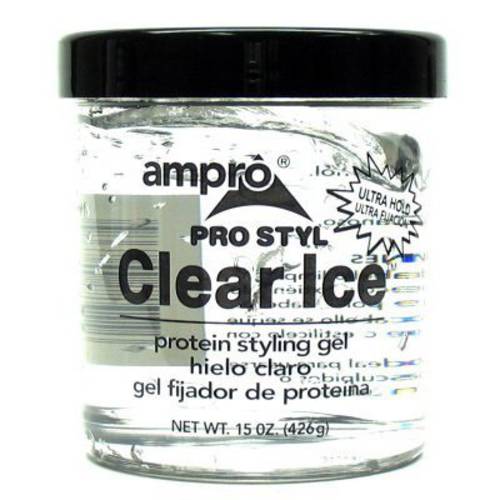 Ampro Pro-Styl Protein Gel Clear Ultra Hold 15 oz. (Pack of 2)