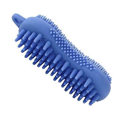 HOPESO Scalp Massager Shampoo Brush, Scalp Scrubber/Exfoliator with Soft Silicone Bristles for Hair Care, Head Relaxation, Scalp Care Bath Brush for Dandruff Removal
