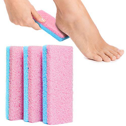 Tachibelle Spa Foot Pumice and Scrubber for Feet Heels Callus and Dead Skins, Remove and Smooths Rough Callus Heels (Pack of 3)