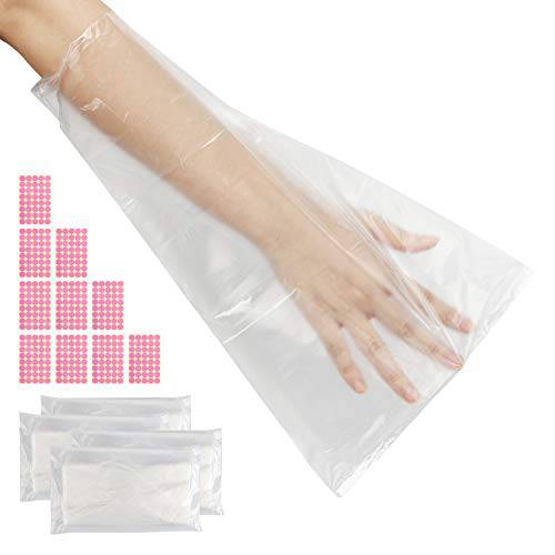 Segbeauty Paraffin Wax Bags for Hands and Feet, 400 Counts Plastic Paraffin Wax Liners, Therapy Wax Refill Socks and Gloves Paraffin Baths Mitts Covers for Therabath Wax Treatment Paraffin Wax Machine