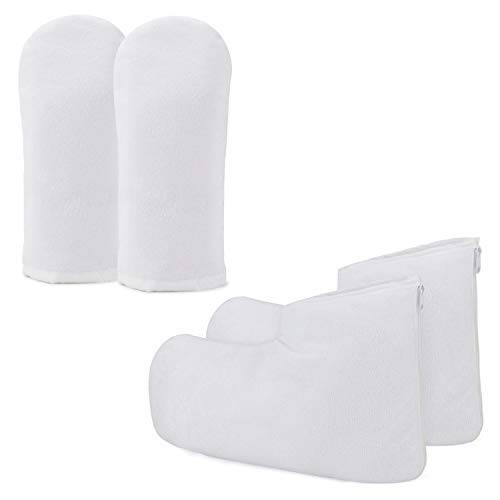 Paraffin Wax Bath Foot Liners, Segbeauty Larger Paraffin Heated SPA Booties, Paraffin Wax Refill Feet Cover Bags for Hot Wax Therapy Thermal Treatment SPA Therabath Wax Warmer Paraffin Wax Machine