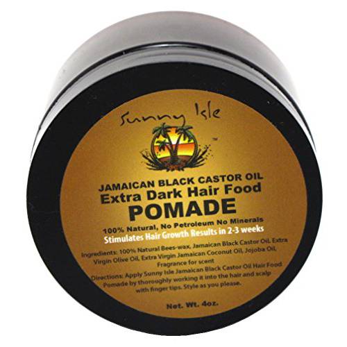 Sunny Isle Jamaican Extra Dark Pomade 4oz (2 Pack)
