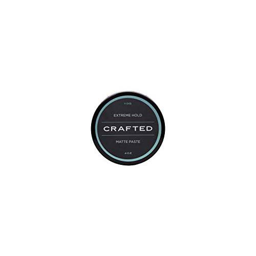 TheSalonGuy CRAFTED Extreme Hold Matte Paste - Hand Crafted, High Hold, Non-greasy, Easy to Apply, Long-lasting for All Hair Types, 4 oz