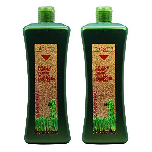Salerm Biokera Natura Thickening Shampoo 36oz / 1000mL Pack of 2
