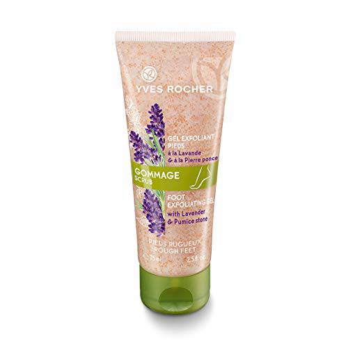 Yves Rocher Foot Exfoliating Gel | Reduce Calluses and Smooth Dry, Rough Skin | 2.5 fl oz