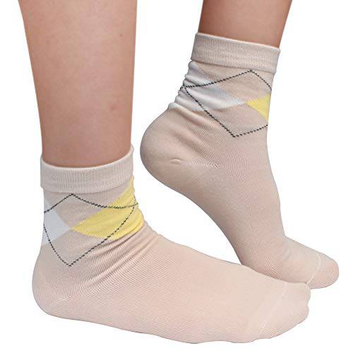 Spa Socks - Gel Heel Sleeves for Dry Cracked Feet – Silicone Moisturizing Socks (Nude, 1 Pair)