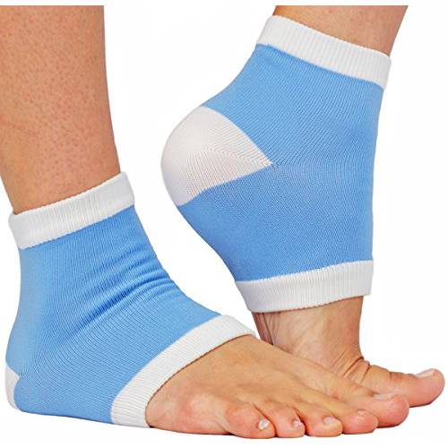 NatraCure Intensive Moisturizing Gel Heel Sleeves - 2 Pairs - (1325-M RET 2PK)