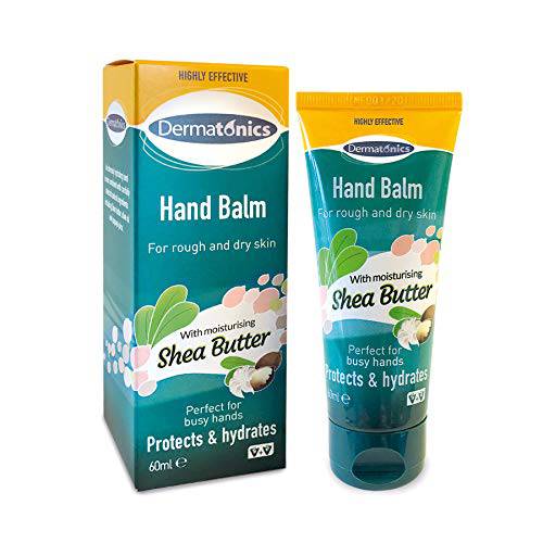 Dermatonics Hand Balm | For Rough and Dry skin | With Moisturising Shea Butter | Protects and Hydrates the Skin | Effective Treatment for Rough and Dry Hands | 60 ml