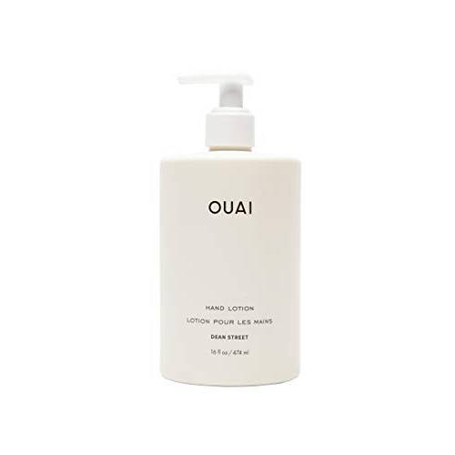 OUAI Hand Lotion Refill Pouch. The Perfect Lightweight Formula to Hydrate Your Driest Spots. Made with Avocado, Jojoba and Rose Hip Oils to Lock in Moisture.
