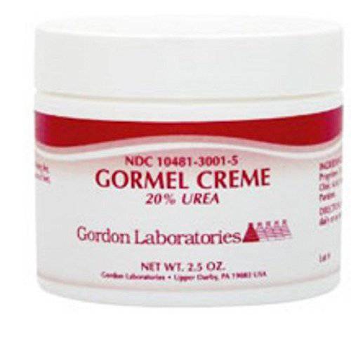 GORMEL Cream 20% UREA 2.5 OZ