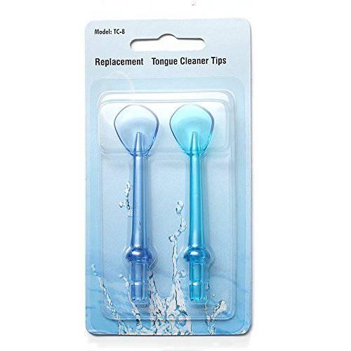 H2ofloss Tongue Cleaner Tip For All Types Of H2ofloss Oral Irrigator(Package of 2)
