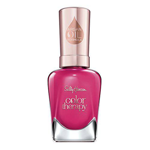 Sally Hansen Color Therapy Nail Polish, Pampered in Pink, Pack of 1