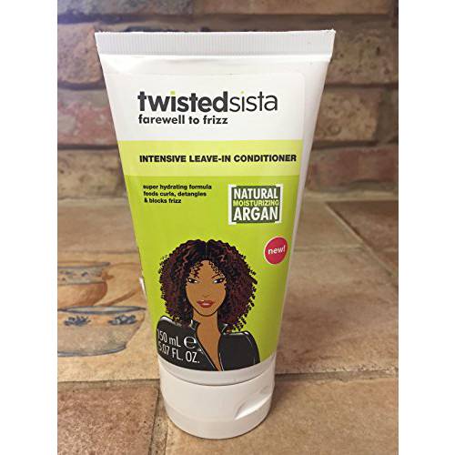 twistedsista farewell to frizz intensive leave-in conditioner , The Answer to BIG FRIZZ Super hydrating formula feeds curls, instantly detangles and blocks frizz without weighing hair down