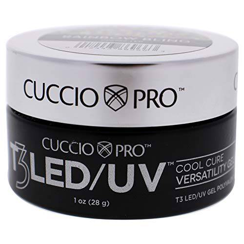 Cuccio Pro T3 Cool Cure Versatility Gel - Rainbow Bling 1 Ounce