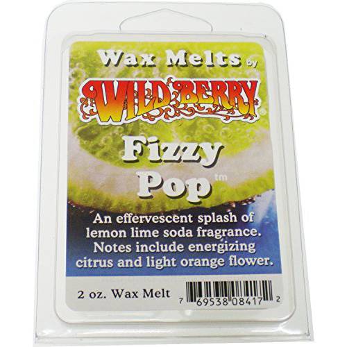 Cultural Exchange Wild Berry Fizzy Pop Wax Melts [2 Packs x 6 Melts Per Pack - White - 2 oz.]