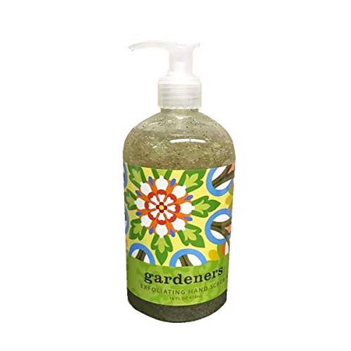 Greenwich Bay GARDENERS Exfoliating Hand Scrub - Enriched with Shea Butter, Cocoa Butter, Botanical Oils & Extracts and Blended with Loofah & Apricot Seed -No PARABENS- American Made-16 Oz.