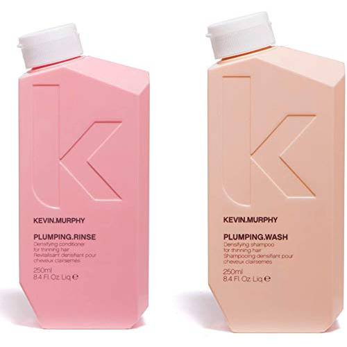 Hair Therapy Kevin Murphy Plumping Wash and Rinse for Thinning Densifying Duo Set, 8.4 Fl Oz 2 Count (Pack of 1)