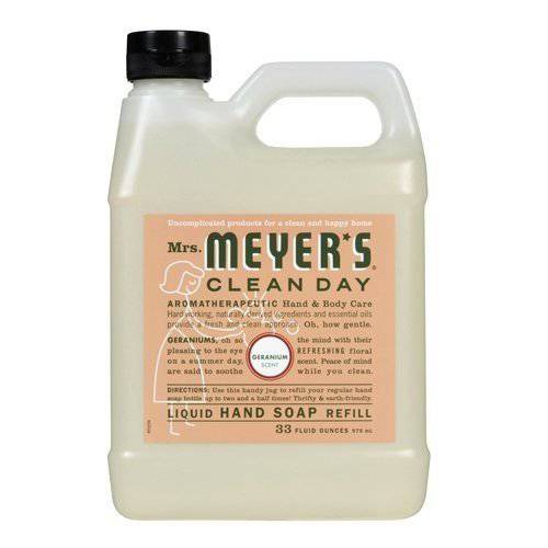 Mrs. Meyer’S Hand Soap Liq Refl Geranm 33 Fz