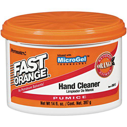 Permatex 35013 Fast Orange Pumice Cream Hand Cleaner, 14 oz., Pack of 1