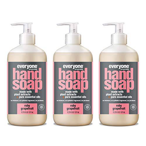 Everyone Hand Soap: Ruby Grapefruit, 12.75 Ounce, 3 Count