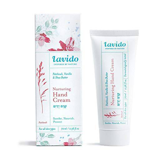 Lavido - Natural Nurturing Hand Cream (2.36 fl oz | 70 ml) (Patchouli & Vanilla)