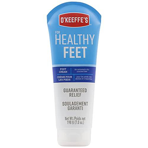 O’Keeffe’s Healthy Feet Foot Cream for Extremely Dry, Cracked, Feet, 7 Ounce Tube, (Pack of 1)