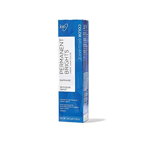 Ion Permanent Brights Creme Hair Color Sapphire Sapphire