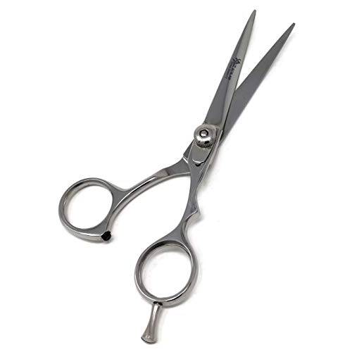 5 Professional Hair Cutting Barber Scissors, Stainless Steel, Lightweight Razor Edge Haircut Scissors for Hair Salon, Hairdresser