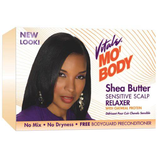 Vitale Mo Body Sensitive Scalp No Lye Relaxer Kit 1 Application