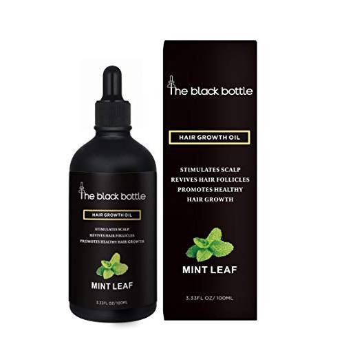 The Black Bottle Hair Growth Oil