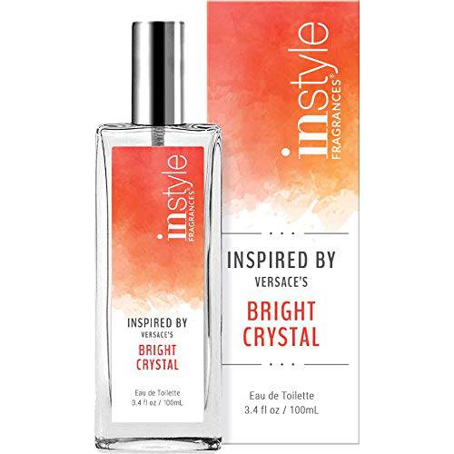 Instyle Fragrances | Inspired by Versace’s Bright Crystal | Women’s Eau de Toilette | Vegan, Paraben & Phthalate Free | Never Tested on Animals | 3.4 Fl Oz