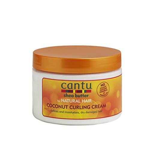 Cantu Coconut Curling Cream, 12 Ounce (Pack of 6)