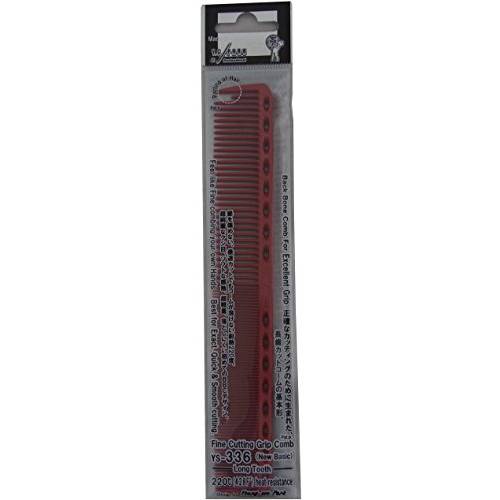 YS Park 336 Fine Cutting Grip Comb - Red
