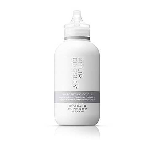 PHILIP KINGSLEY No Scent No Colour Shampoo for Sensitive Delicate Scalps Daily Use Gentle Cleansing Shampoo Unscented Fragrance-Free Color-Free Vegan-Friendly for All Hair Types, 8.45 oz