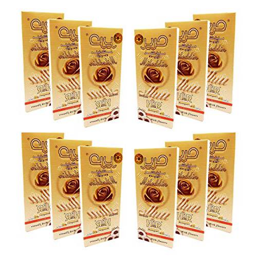 Harir Sweet Packets Hair Removal Wax Waxing Sugar Sugaring Paste Natural All Essence All Body Parts All Hair Types Bikini Brazilian Underarms Face Easy to Prepare (12 Packs Total 42 oz / 1200 gm)